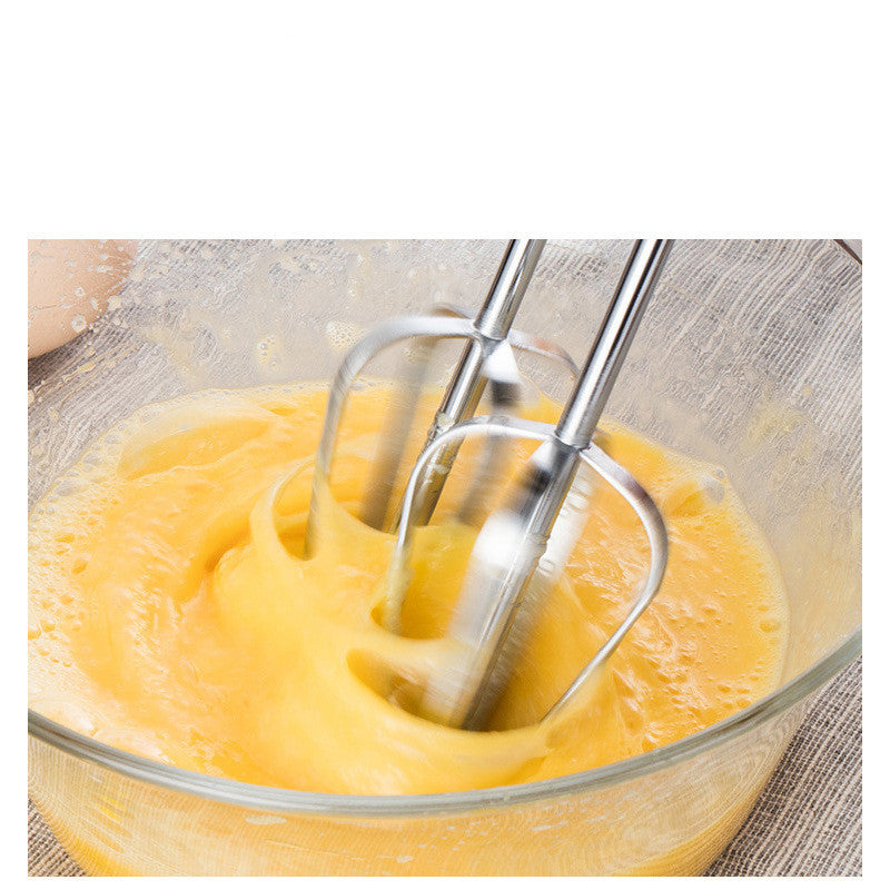 Rotary Hand Whisk Egg Beater Mixer