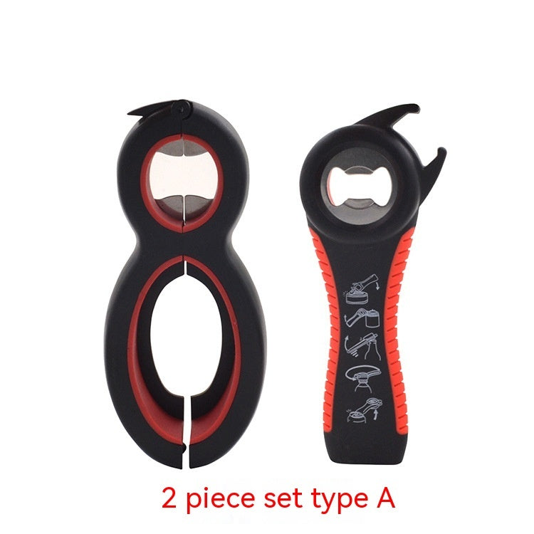Can Openers Three-piece Set 2-piece Set 4-in-1 Corkscrew Set Kitchen Tools