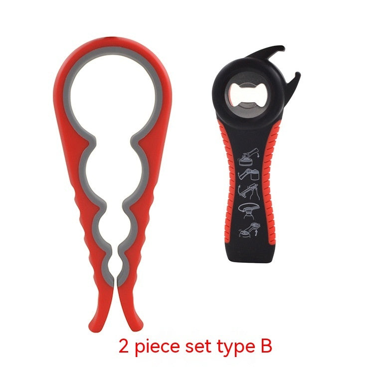 Can Openers Three-piece Set 2-piece Set 4-in-1 Corkscrew Set Kitchen Tools