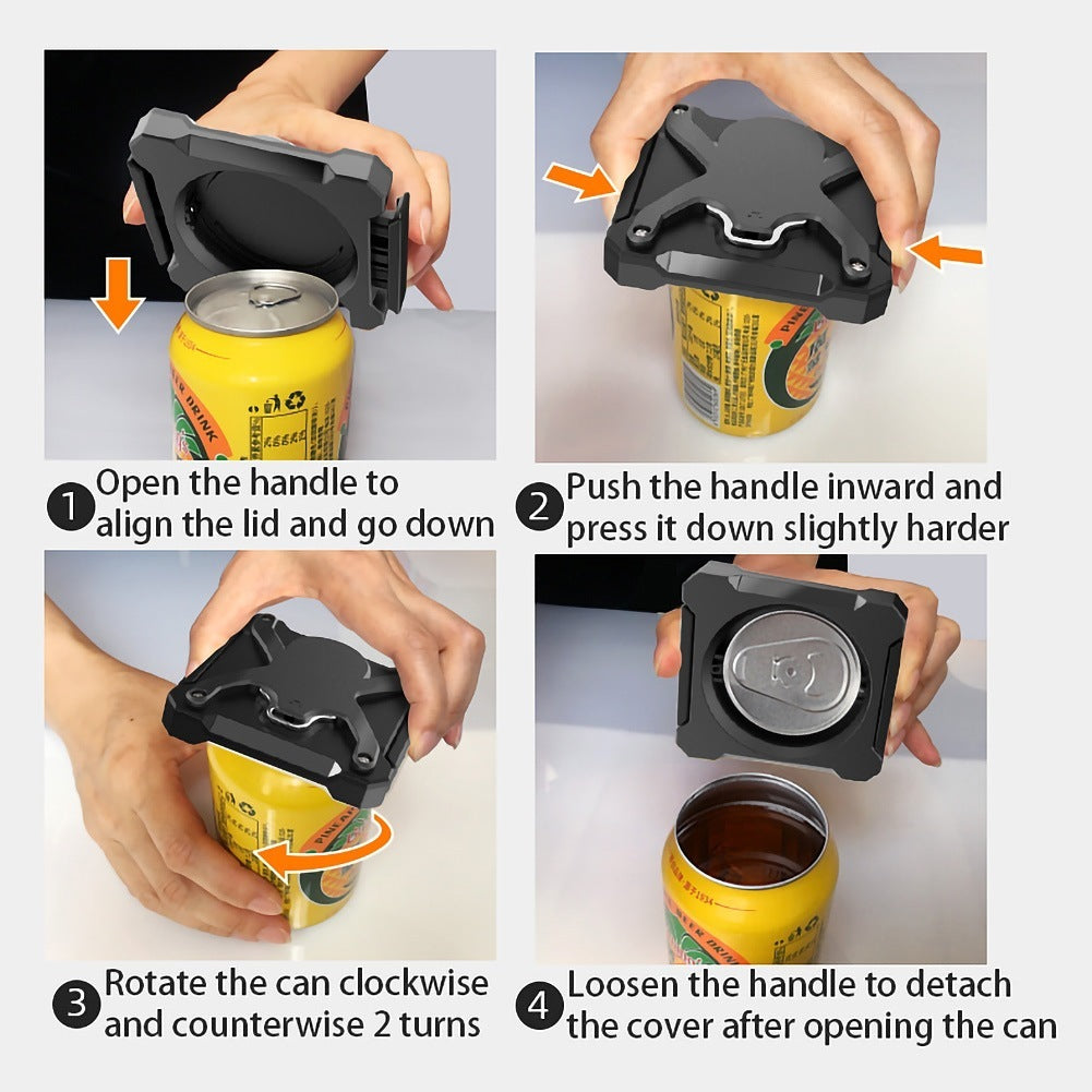 Cola Soda Can Openers Manual Smooth Edge