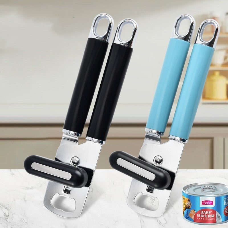 Product information: Type: Can openers Color: Black Material: iron plating ABS Size: 23.5*5.5 * 2.5CM Packing list: 1* Can Opener Product Image: