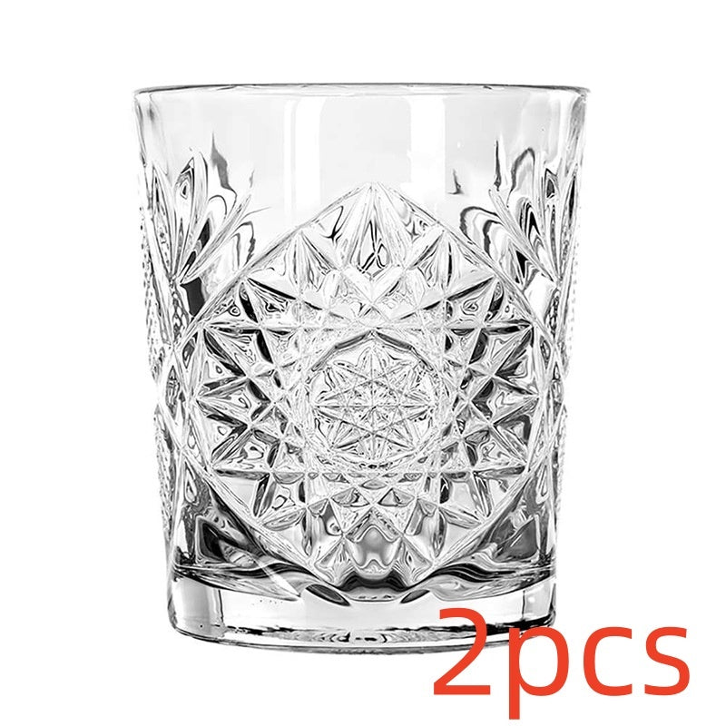 Large Classical Glass European Restaurant Whisky