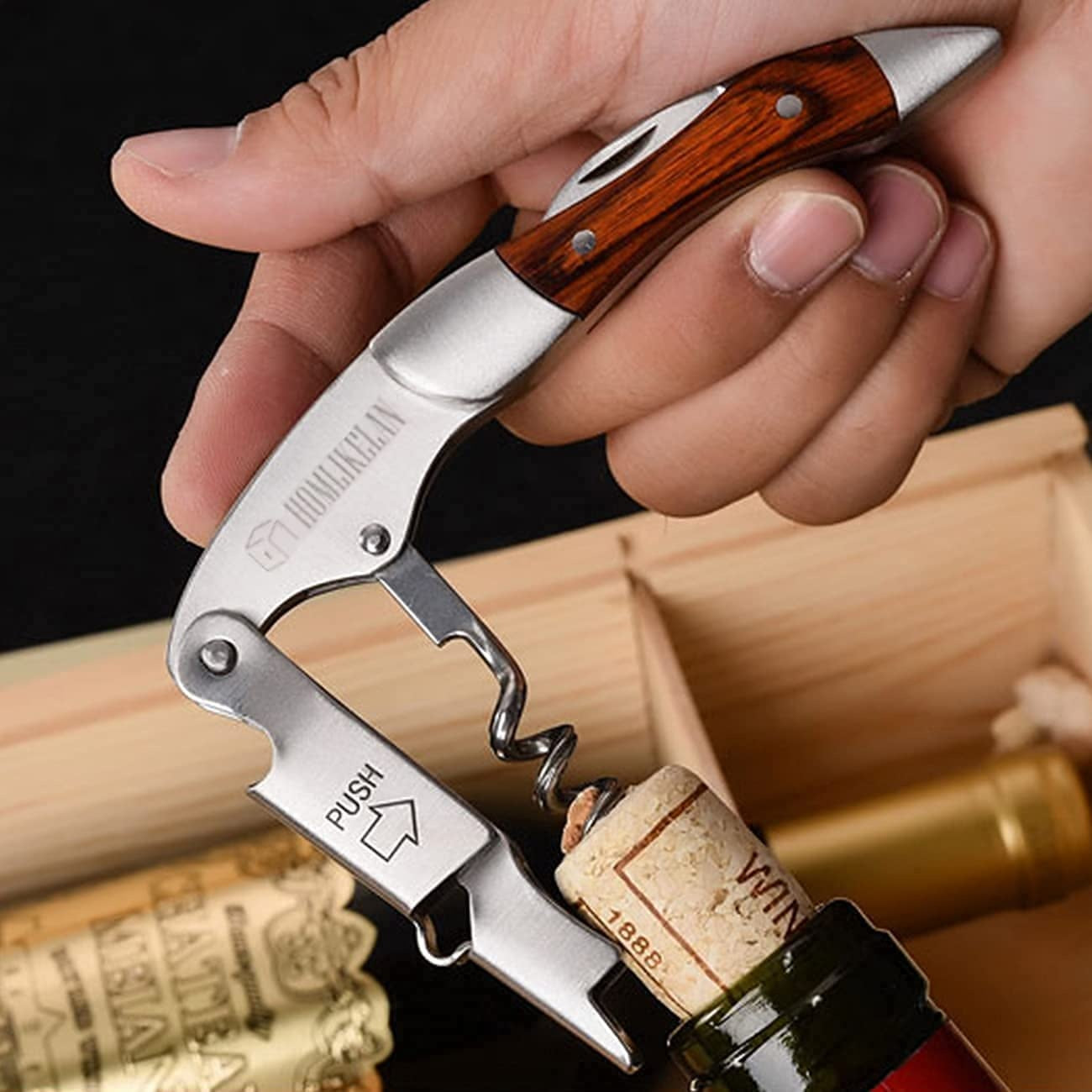 Gecko Type Aluminum Alloy Beer Bottle Opener Keychain Can Opener
