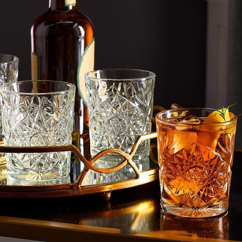 Large Classical Glass European Restaurant Whisky
