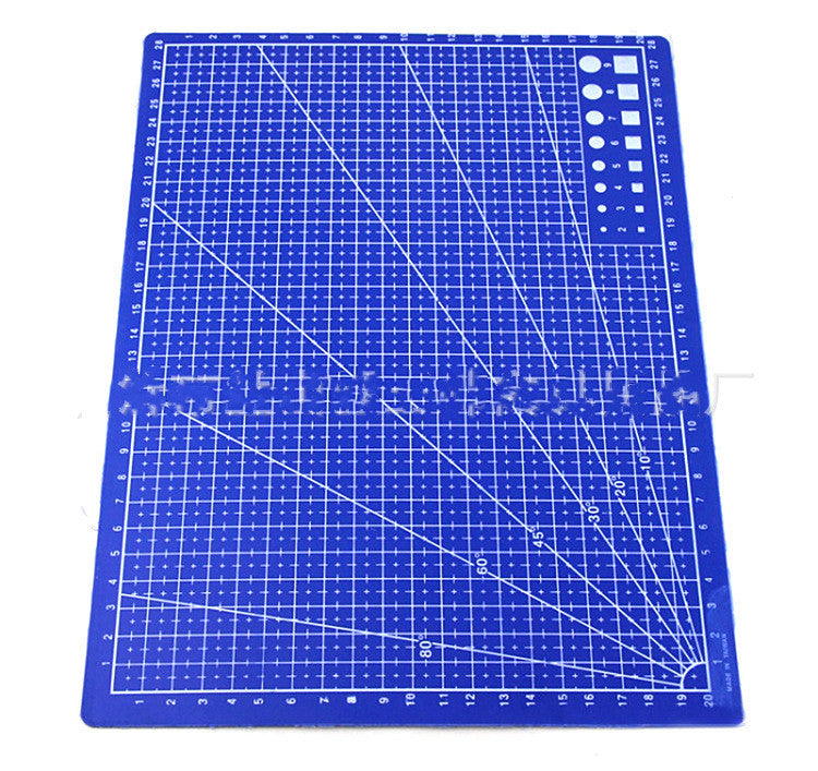Plastic cutting pad A4 cutting board