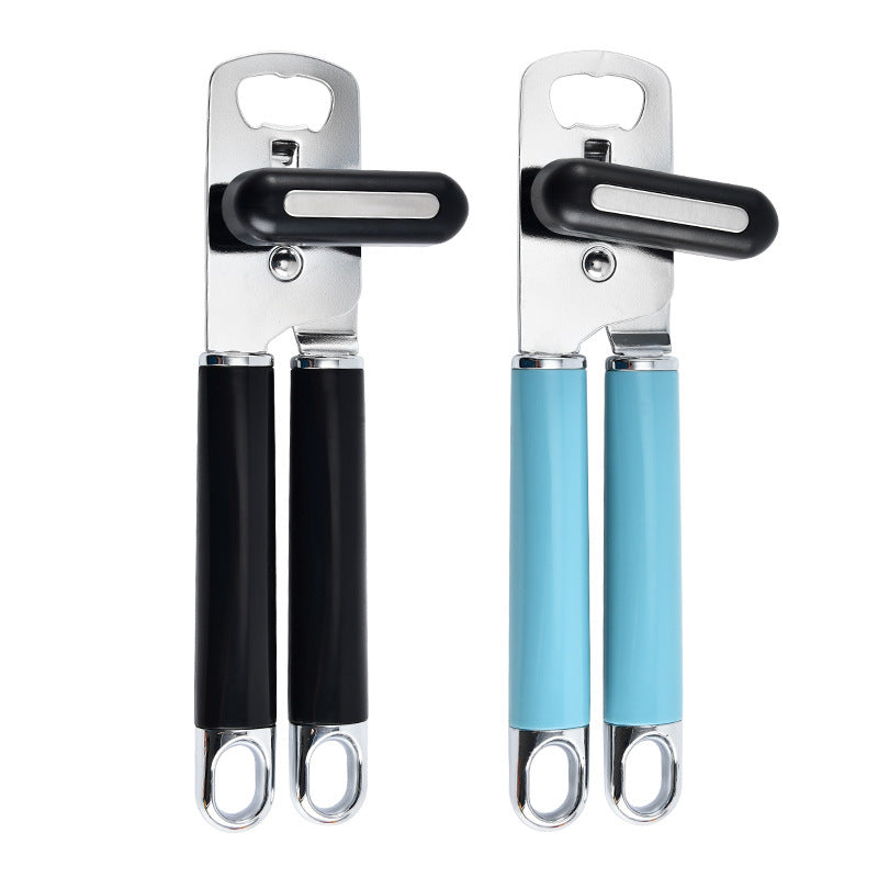 Product information: Type: Can openers Color: Black Material: iron plating ABS Size: 23.5*5.5 * 2.5CM Packing list: 1* Can Opener Product Image: