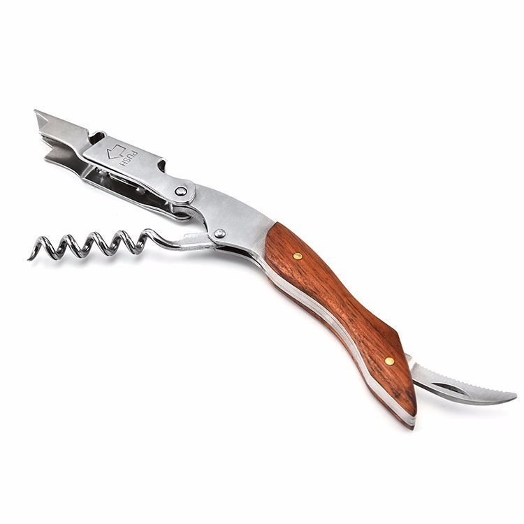 Gecko Type Aluminum Alloy Beer Bottle Opener Keychain Can Opener