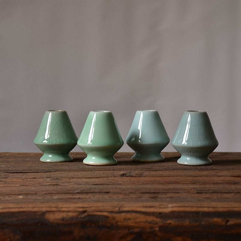 Ceramic Tea Whisk Vertical Tea Whisk Seats