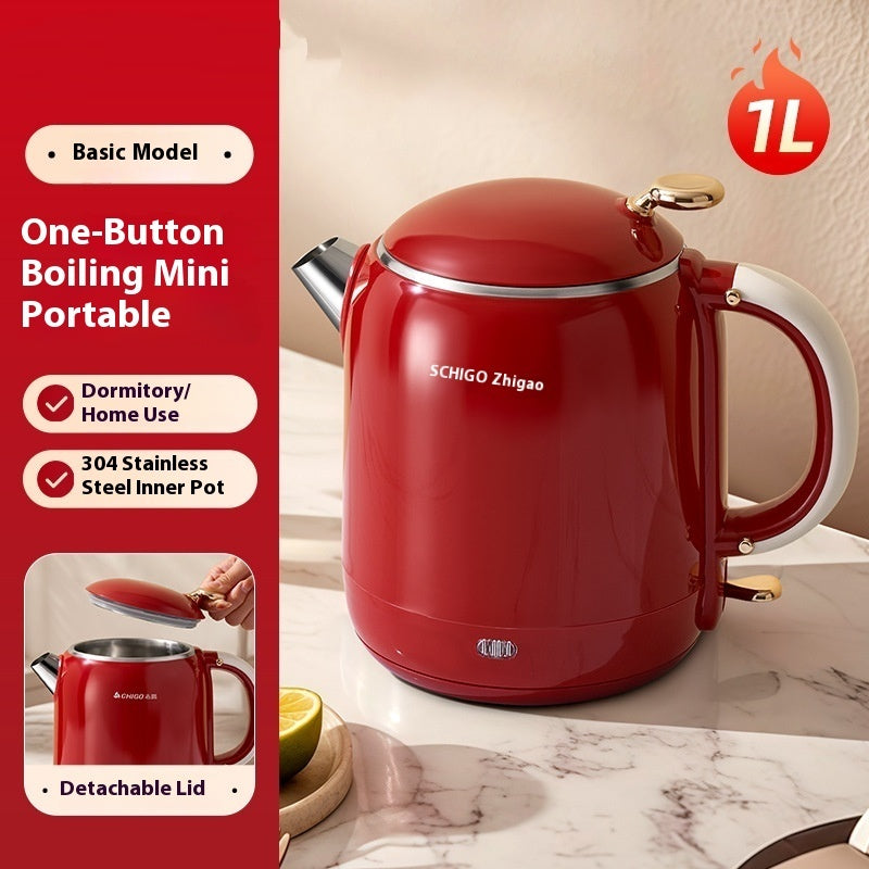 Portable Electric Kettle Heat Preservation Travel Mini