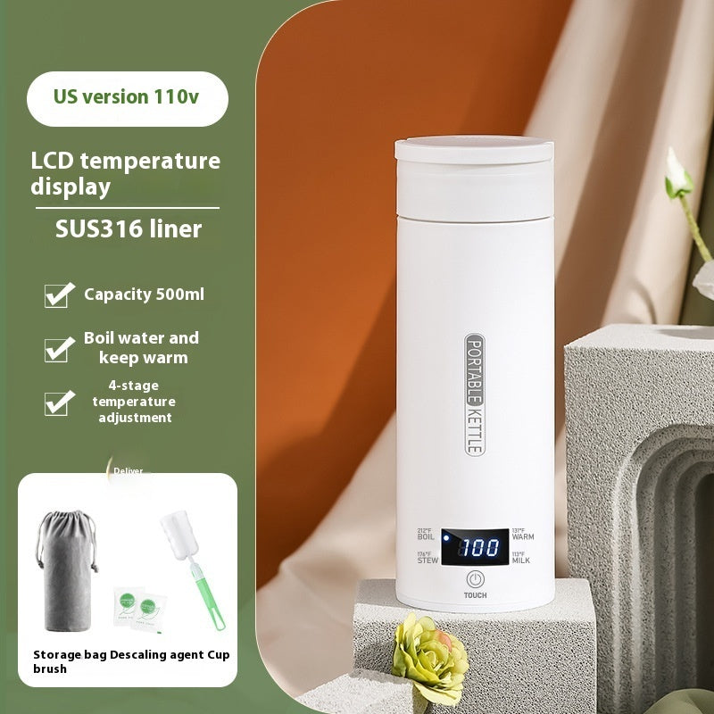 Office Travel Electric Heating Water Cup Fahrenheit Temperature Kettle