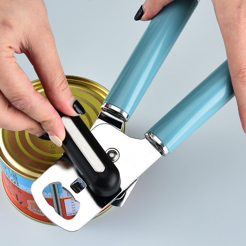 Product information: Type: Can openers Color: Black Material: iron plating ABS Size: 23.5*5.5 * 2.5CM Packing list: 1* Can Opener Product Image: