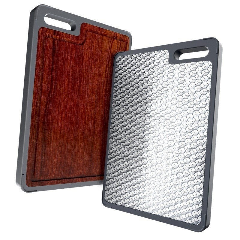 Ebony Cutting Board - Stainless Steel Antibacterial | Extra 