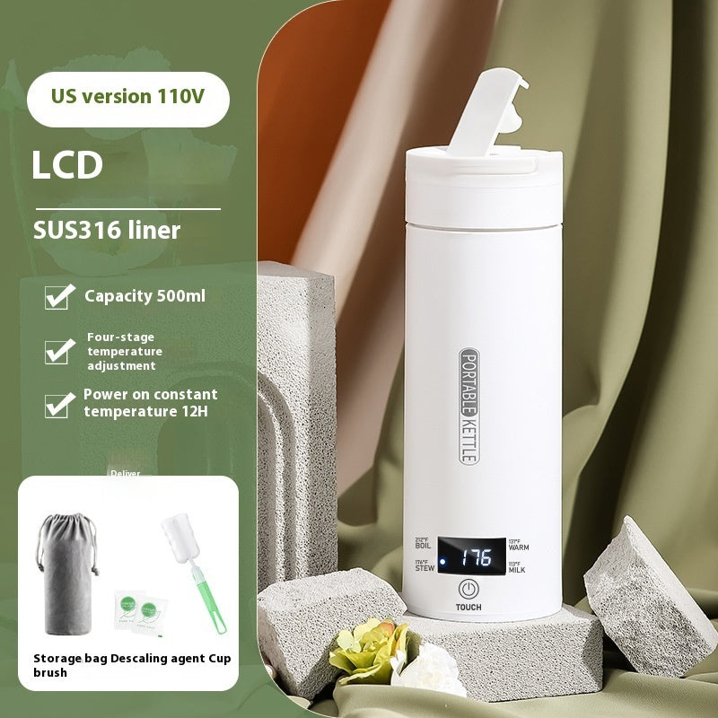 Office Travel Electric Heating Water Cup Fahrenheit Temperature Kettle
